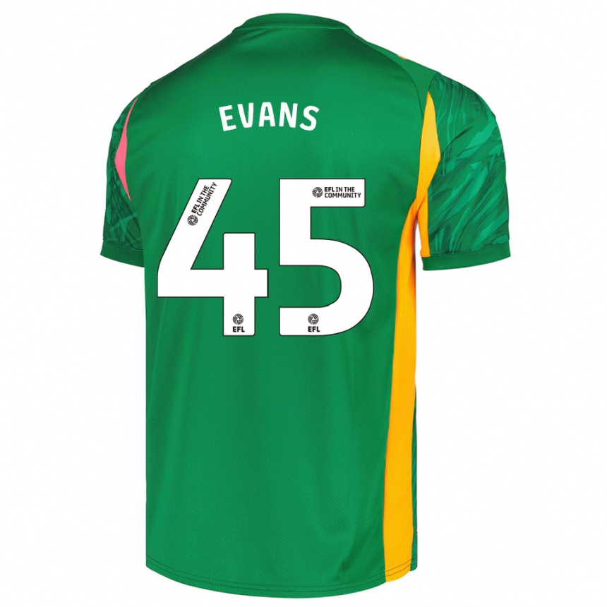 גברים כדורגל Harry Evans #45 ירוק ורוד חולצת שוער 2025/26