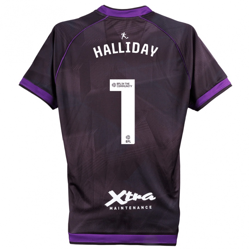 גברים כדורגל ג׳ואל הולידיי #1 סגול לבן חולצת שוער 2025/26