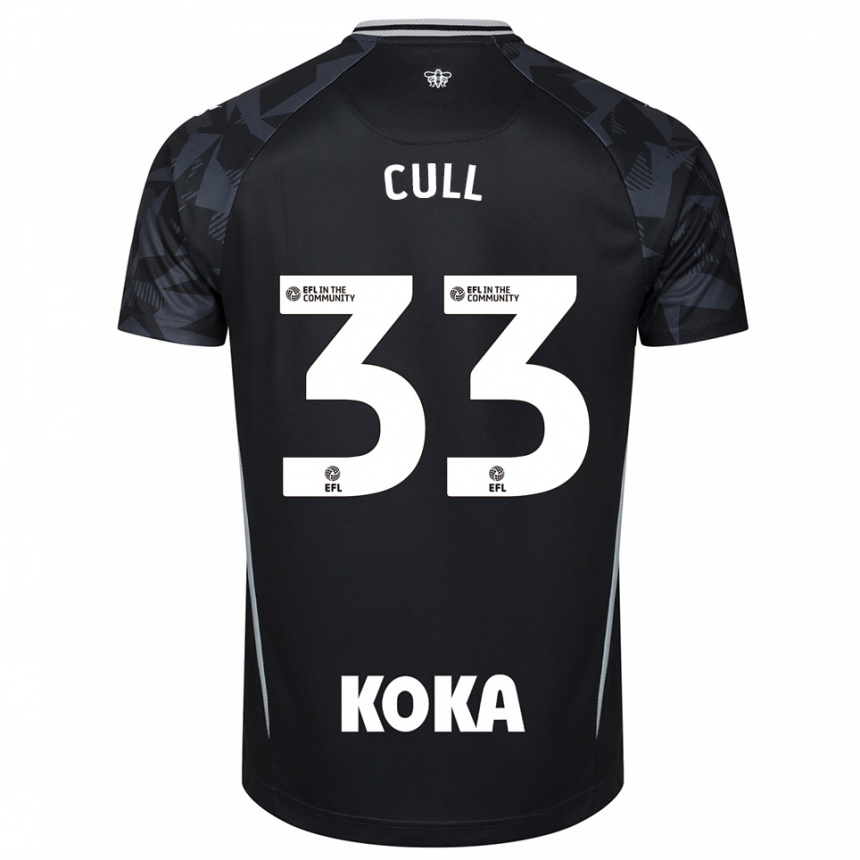 גברים כדורגל Hermione Cull #33 כחול שחור חולצת שוער 2025/26