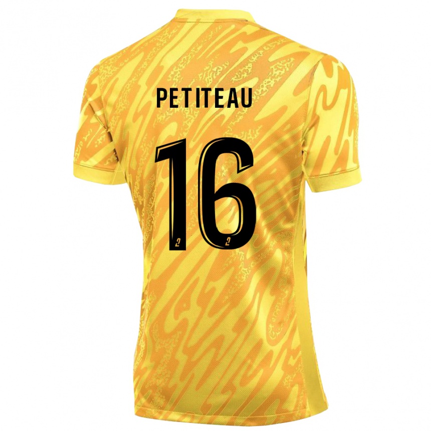 גברים כדורגל מארי פטיטו #16 צהוב כתום חולצת שוער 2025/26