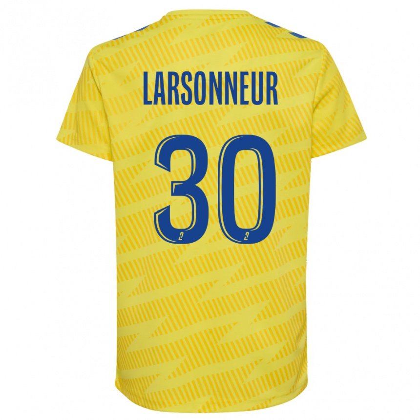 גברים כדורגל גוטייה לארסונר #30 כחול צהוב חולצת שוער 2025/26
