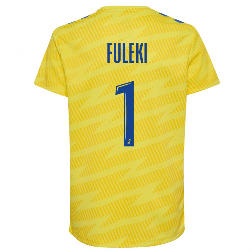 גברים כדורגל רפאל פולקי #1 כחול צהוב חולצת שוער 2025/26