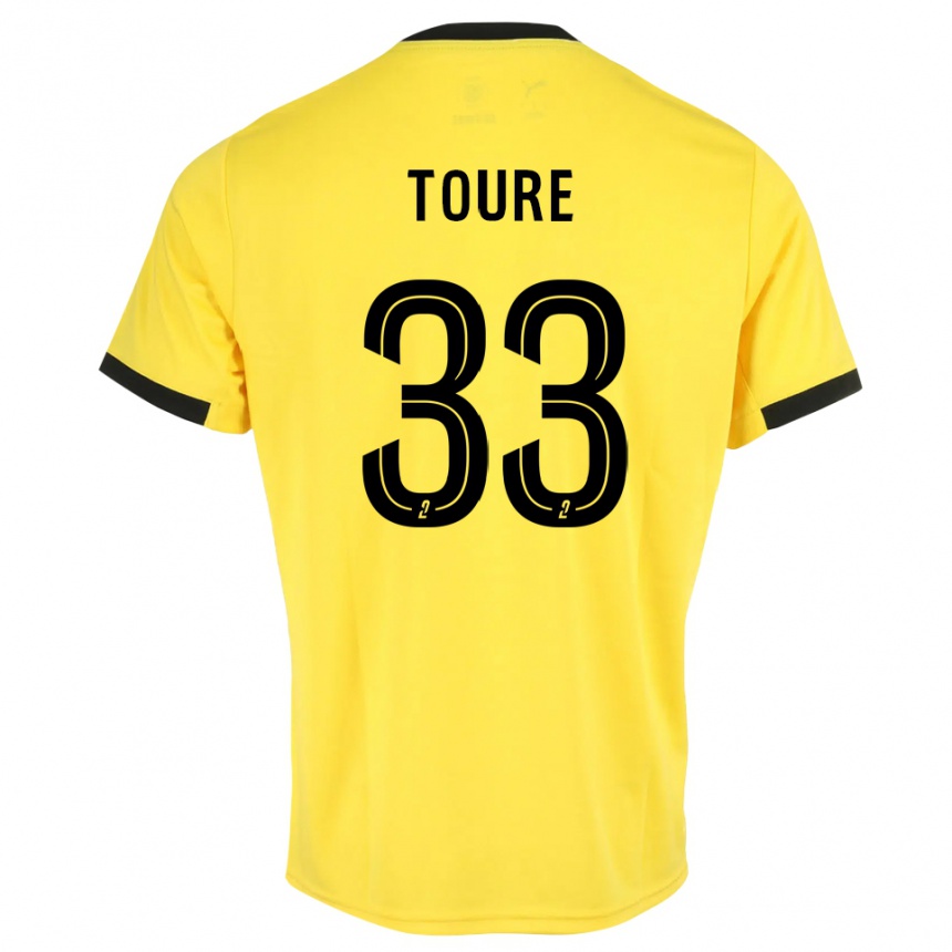 גברים כדורגל אלמאמי טורה #33 שחור צהוב חולצת שוער 2025/26