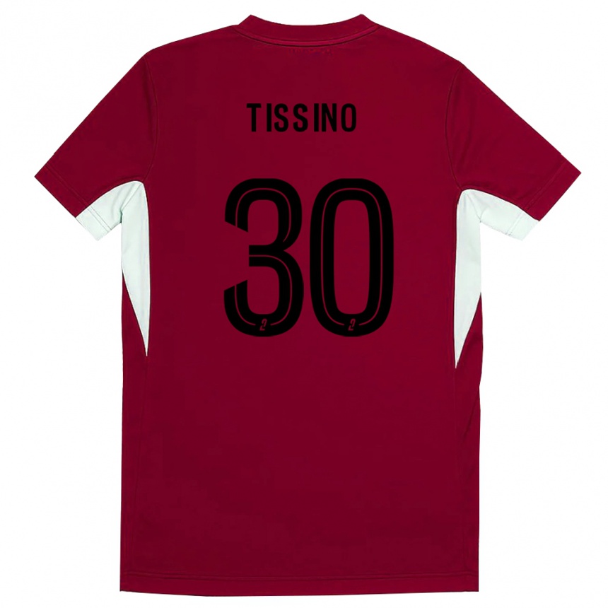 גברים כדורגל Julie Tissino #30 שחור אדום חולצת שוער 2025/26