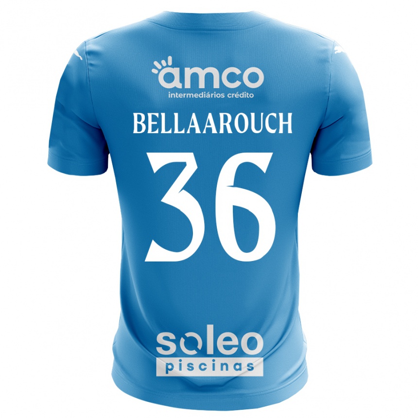 גברים כדורגל עלא בלארוץ' #36 כחול לבן חולצת שוער 2025/26