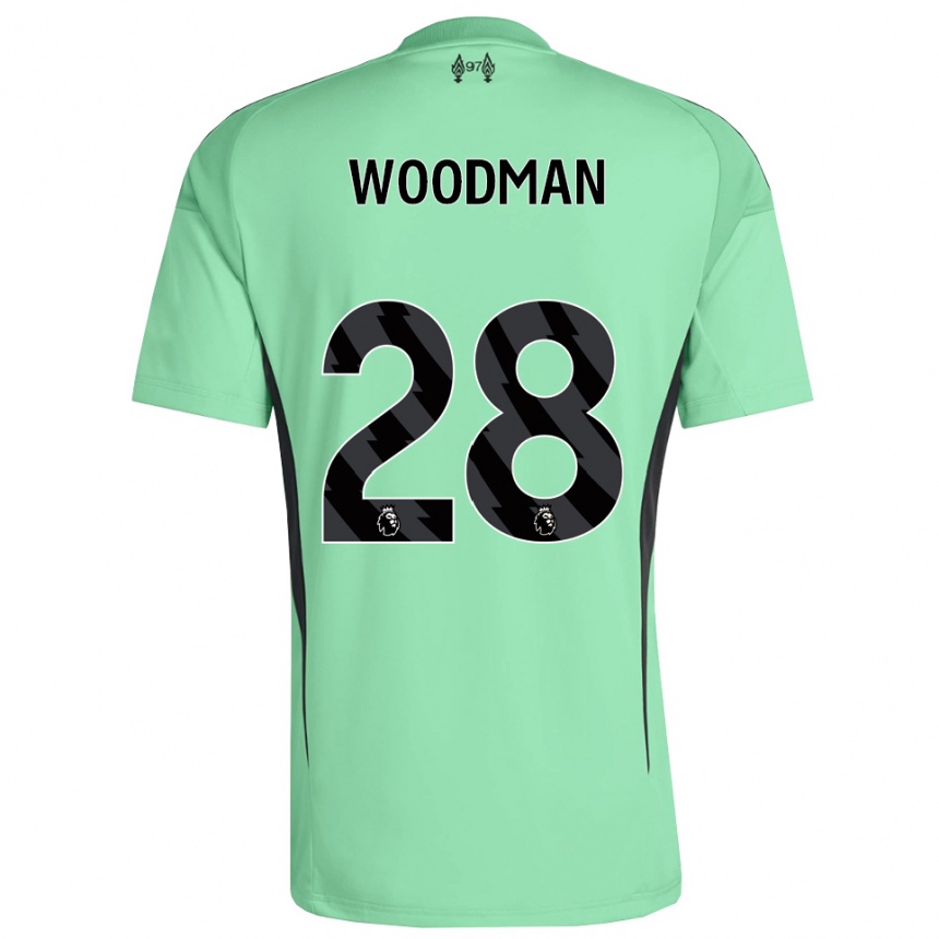 גברים כדורגל פרדי וודמן #28 אקווה מרין חולצת שוער 2025/26