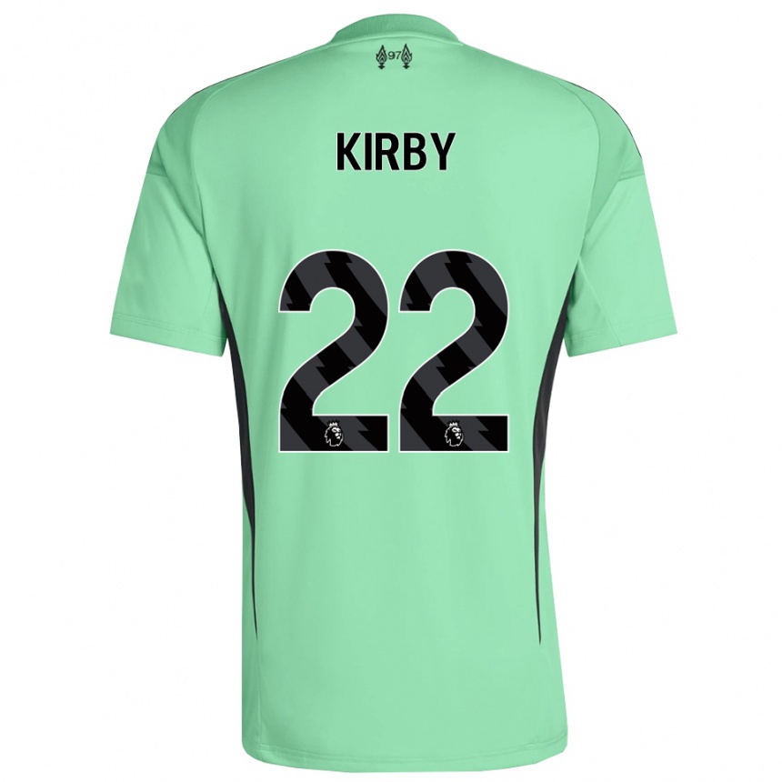 גברים כדורגל פיי קירבי #22 אקווה מרין חולצת שוער 2025/26