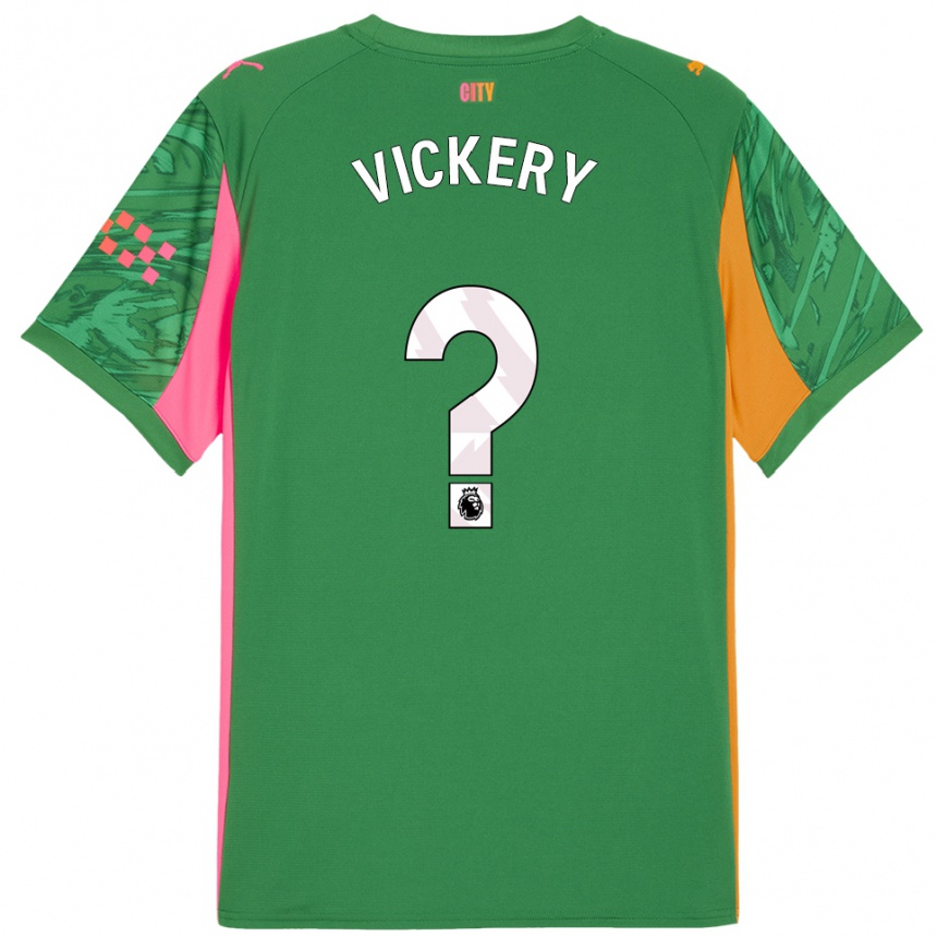 גברים כדורגל Ben Vickery #0 ירוק כתום חולצת שוער 2025/26