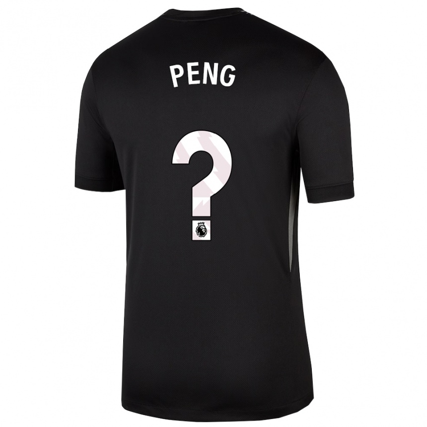 גברים כדורגל ליביה פנג #0 שחור לבן חולצת שוער 2025/26