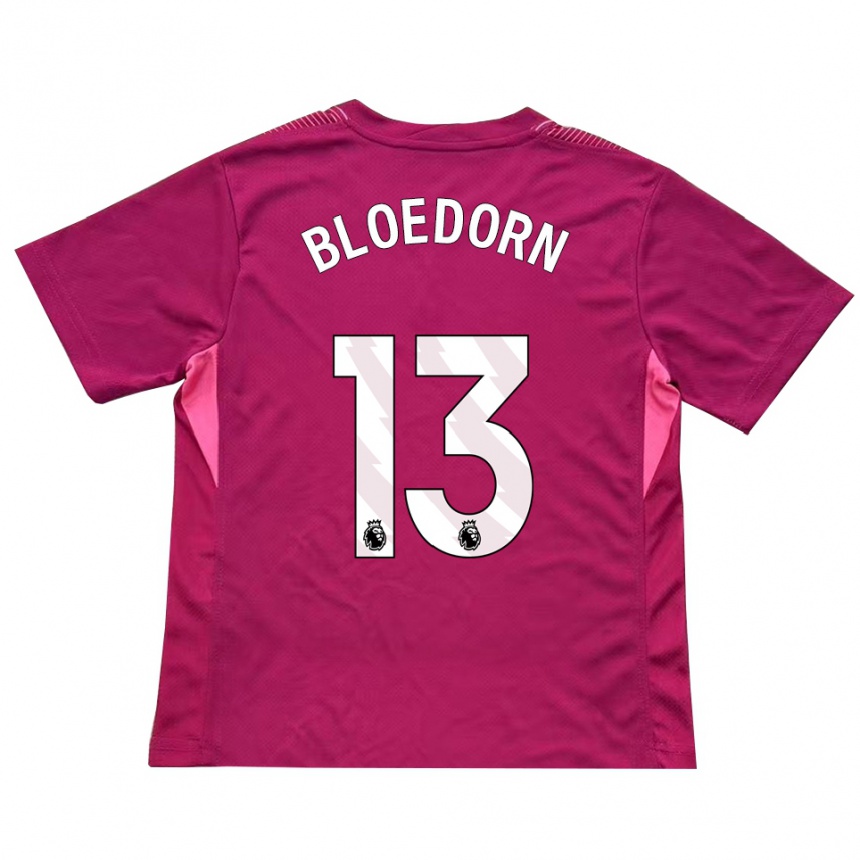 גברים כדורגל קארי בלדורן #13 ורד לבן חולצת שוער 2025/26