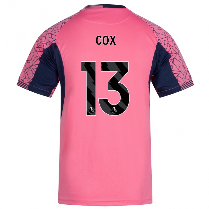 גברים כדורגל Matthew Cox #13 ורוד שחור חולצת שוער 2025/26