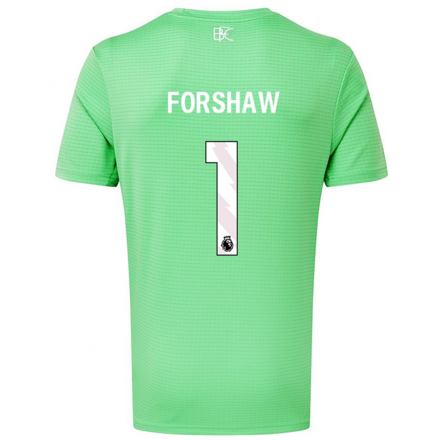 גברים כדורגל ואיס פורשו #1 ירוק בינוני חולצת שוער 2025/26