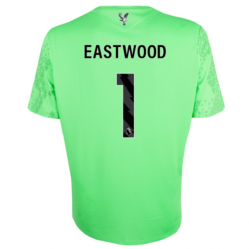 גברים כדורגל Billy Eastwood #1 ירוק שחור חולצת שוער 2025/26