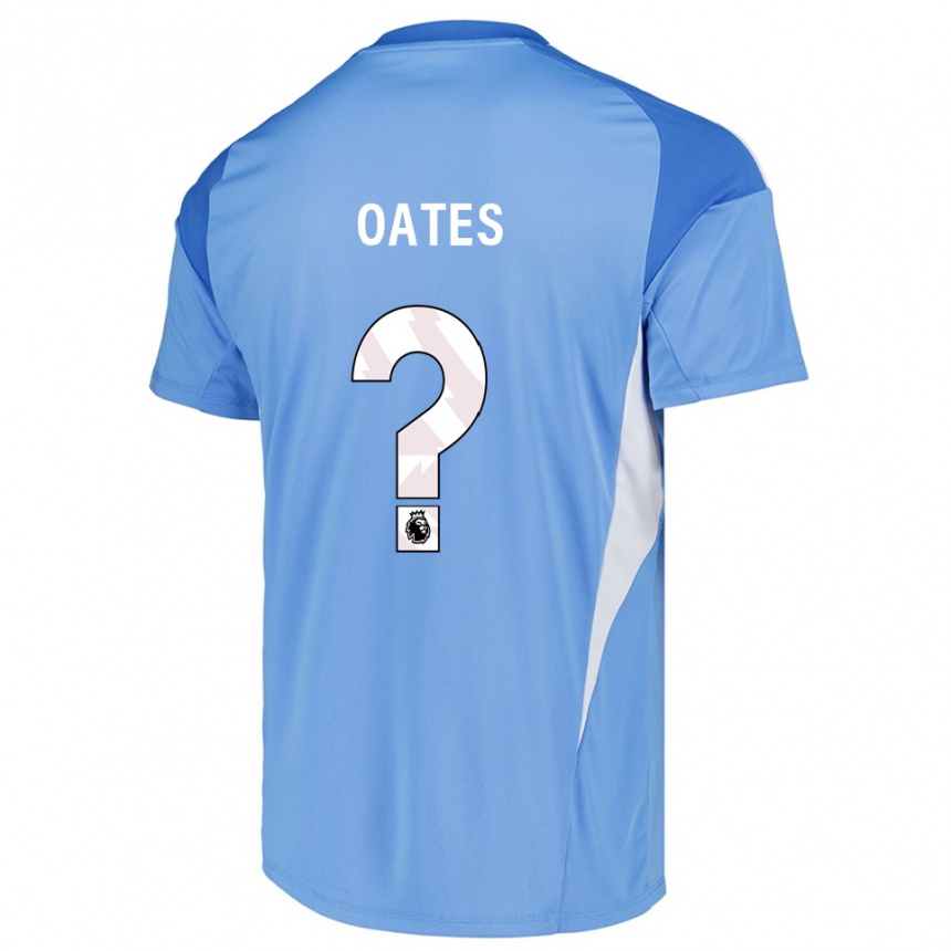 גברים כדורגל Charlotte Oates #0 כחול שמיים לבן חולצת שוער 2025/26