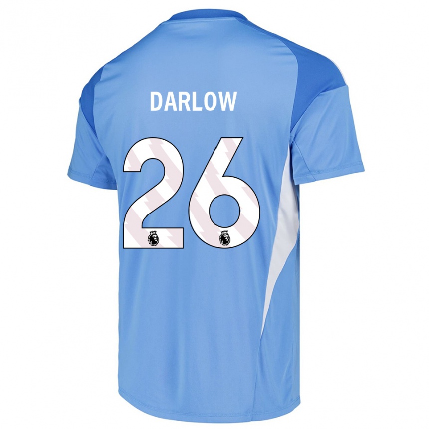 גברים כדורגל קארל דארלו #26 כחול שמיים לבן חולצת שוער 2025/26