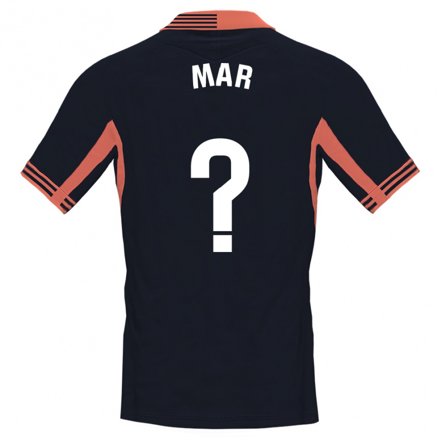 גברים כדורגל מאר סגארה קזנובה #0 שחור לבן כתום חולצת שוער 2025/26