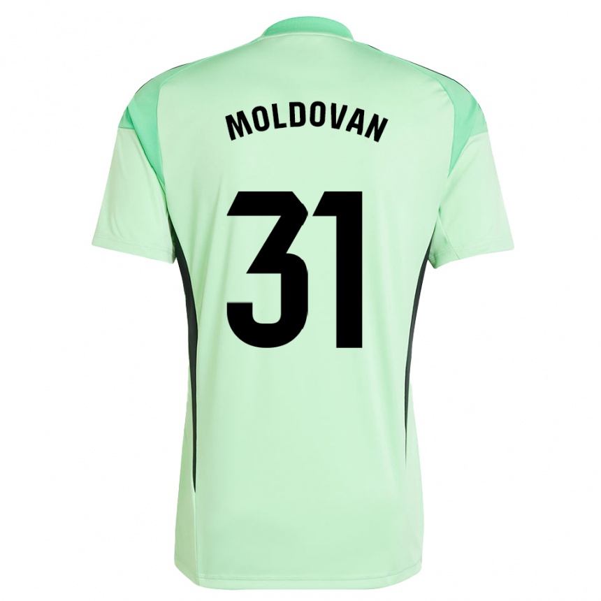 גברים כדורגל הוראציו מולדובן #31 ירוק בהיר שחור חולצת שוער 2025/26