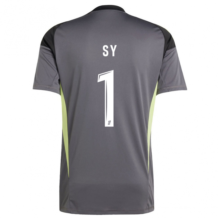 גברים כדורגל סיידו סי #1 אפור כהה ירוק חולצת שוער 2025/26