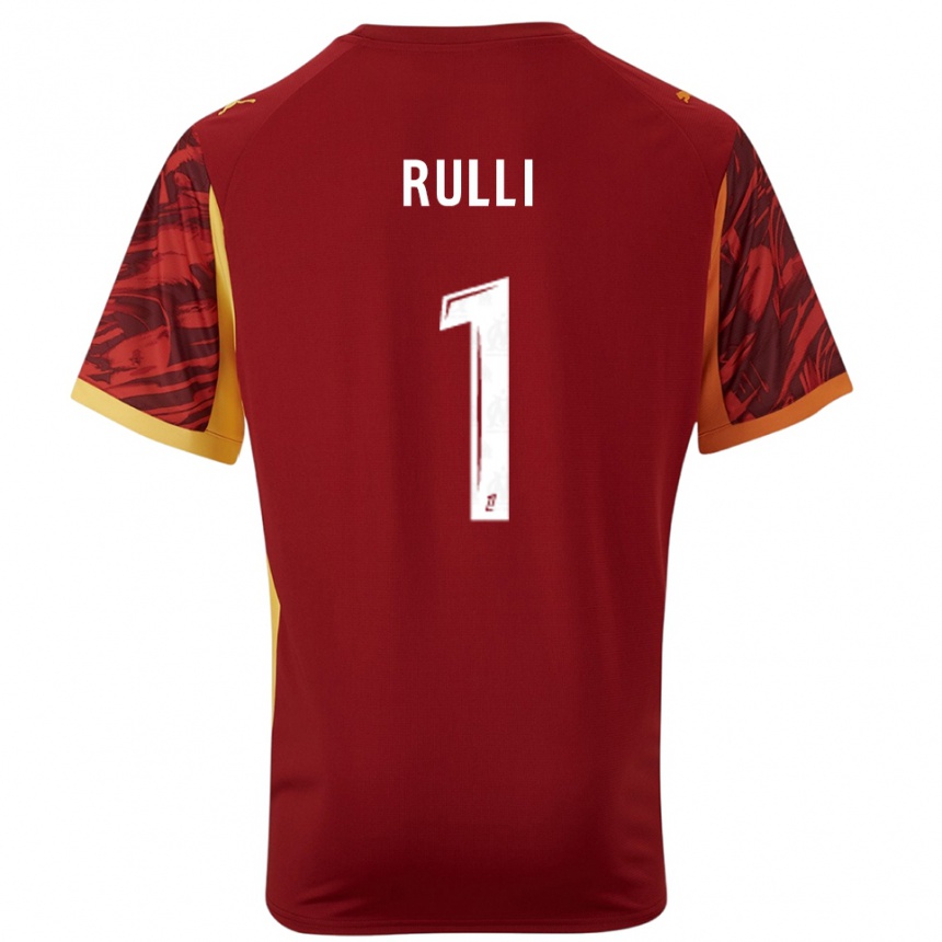 גברים כדורגל חרונימו רולי #1 בורדו חום חולצת שוער 2025/26