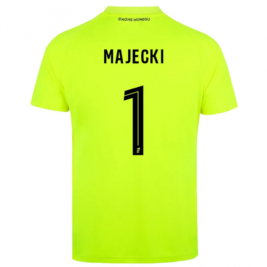 גברים כדורגל רדוסלב מאייצקי #1 ירוק פלורסנט שחור חולצת שוער 2025/26