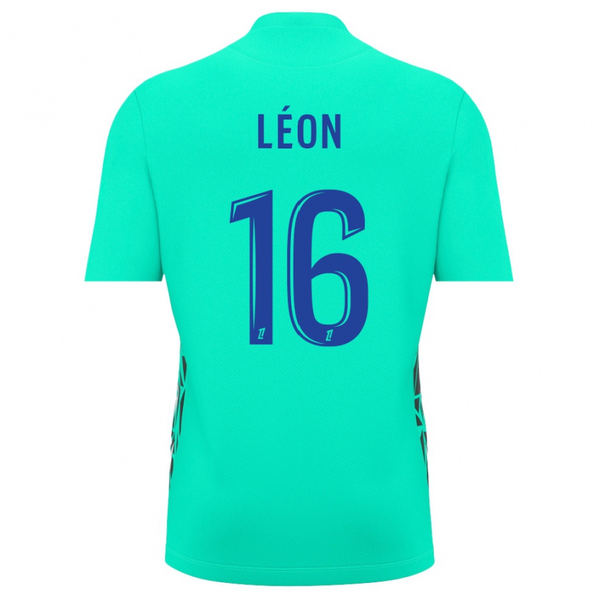 גברים כדורגל דונובן לאון #16 כחול אקווה חולצת שוער 2025/26