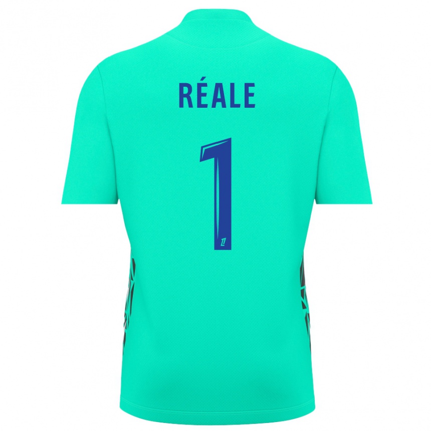 גברים כדורגל פייר ריל #1 כחול אקווה חולצת שוער 2025/26