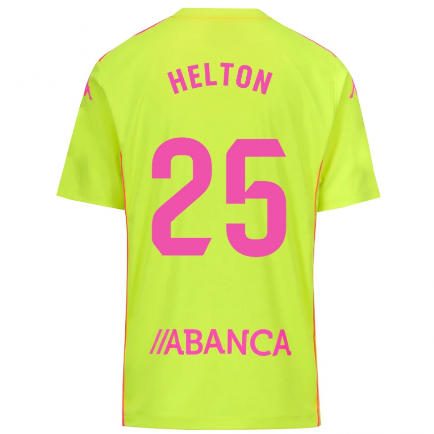 גברים כדורגל הלטון לייטה #25 ירוק צהוב חולצת שוער 2025/26