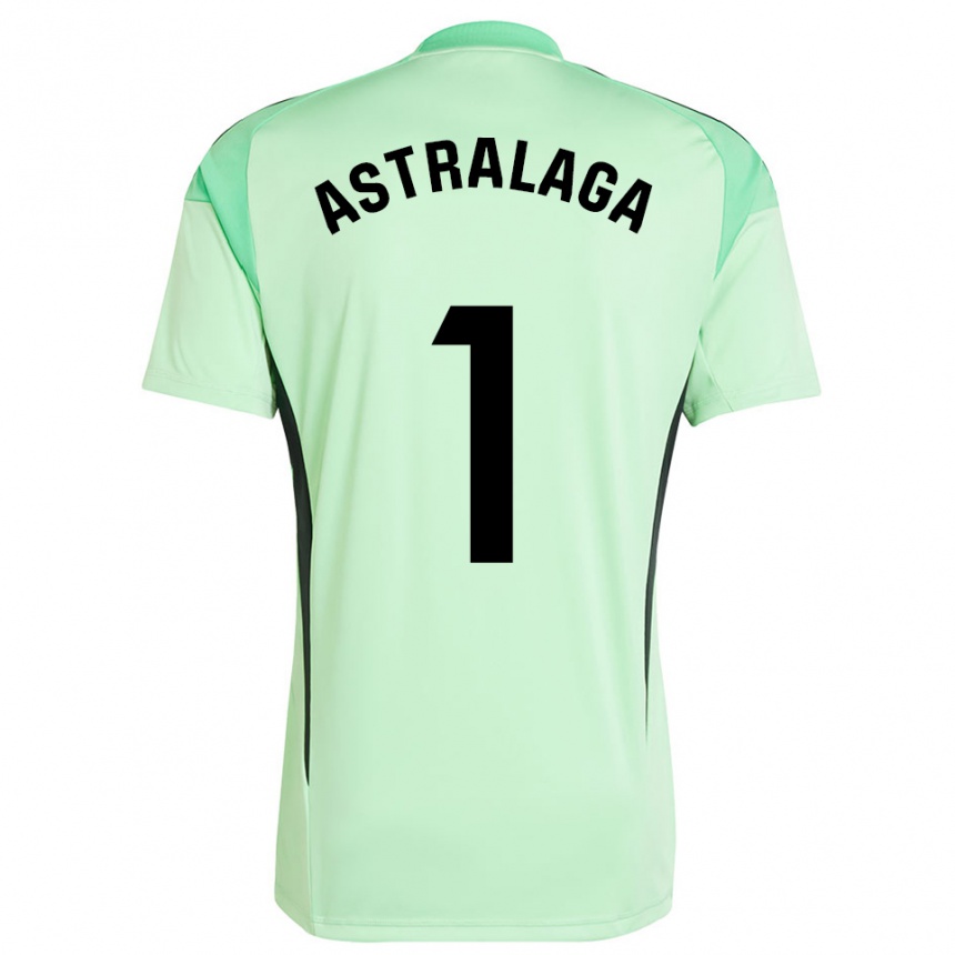 גברים כדורגל אנדר אסטרלגה #1 כתום בהיר שחור חולצת שוער 2025/26