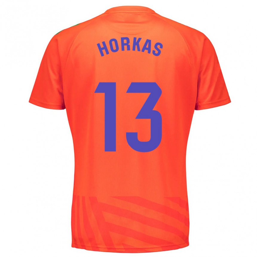 גברים כדורגל דינקו הורקש #13 אדום כחול חולצת שוער 2025/26
