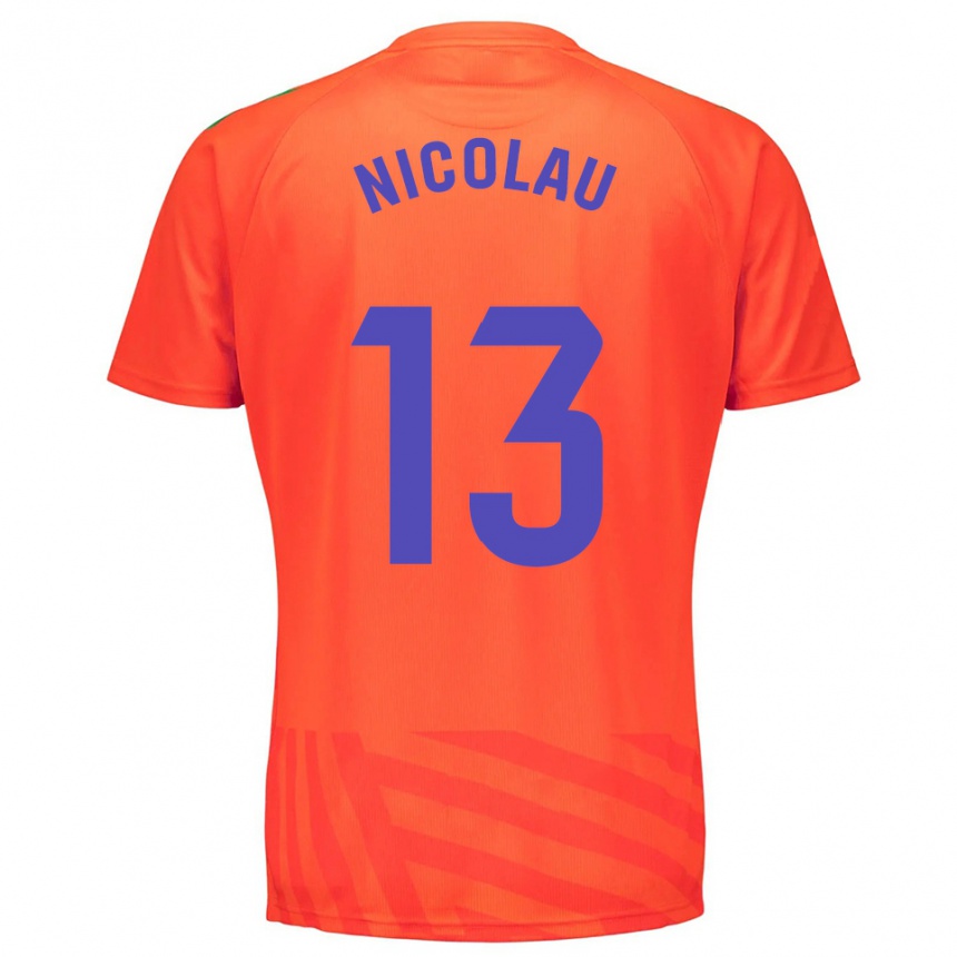 גברים כדורגל איגנסיו ניקולאו בנלוך #13 אדום כחול חולצת שוער 2025/26