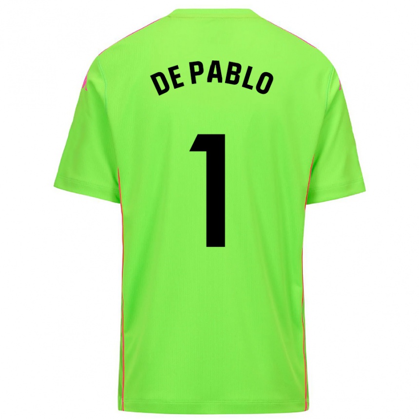 גברים כדורגל אלברו די פאבלו קאסאדו #1 ורוד עמוק לירימה חולצת שוער 2025/26