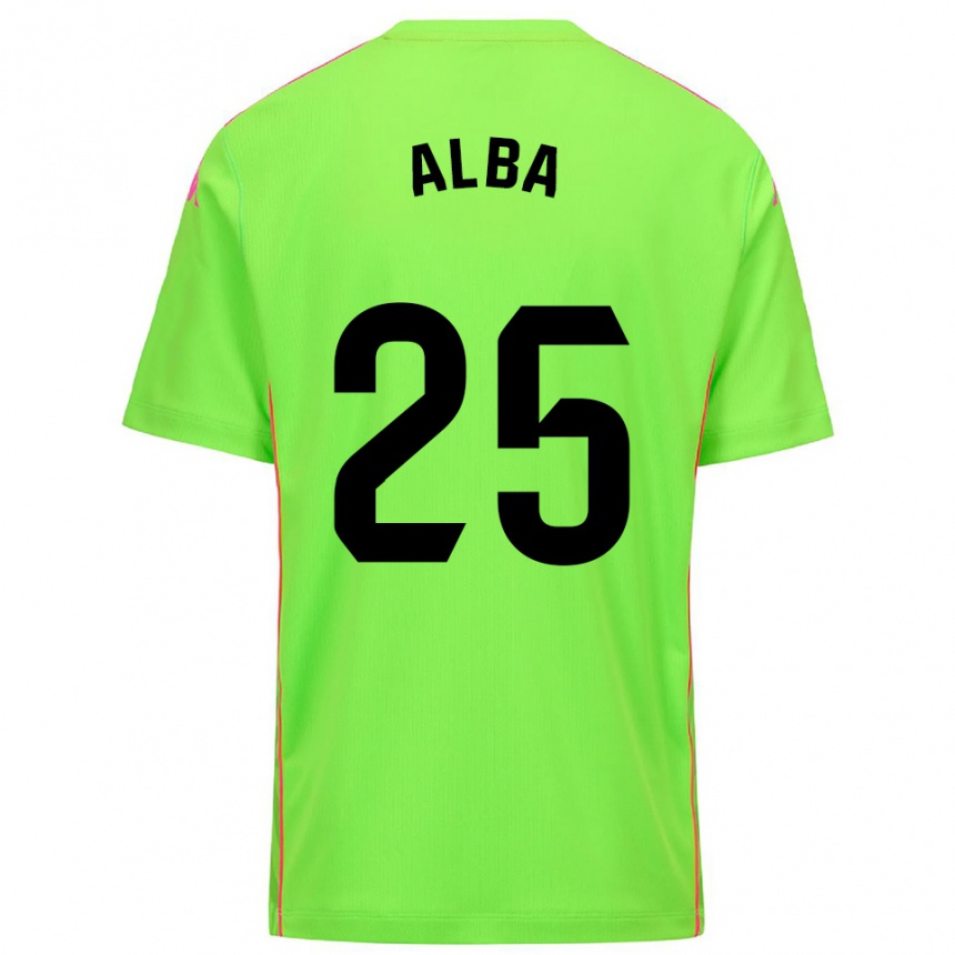 גברים כדורגל Alba Acebes Rodríguez #25 ורוד עמוק לירימה חולצת שוער 2025/26