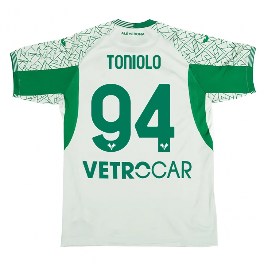 גברים כדורגל ג׳יאקומו טוניולו #94 ירוק אדום חולצת שוער 2025/26