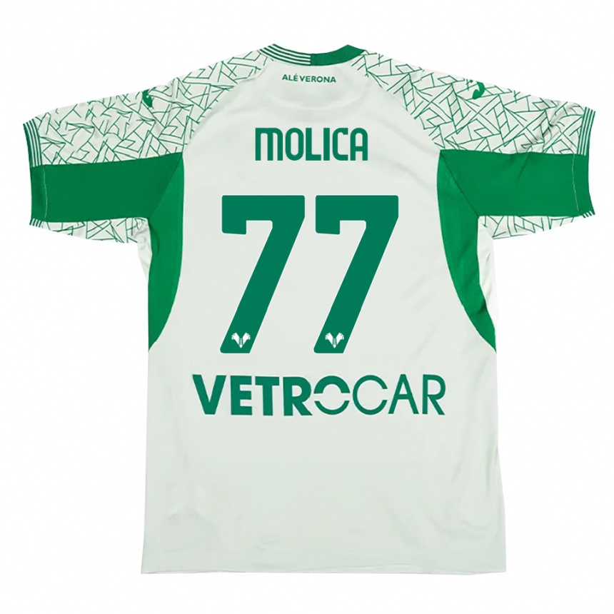 גברים כדורגל Francesco Molica #77 ירוק אדום חולצת שוער 2025/26