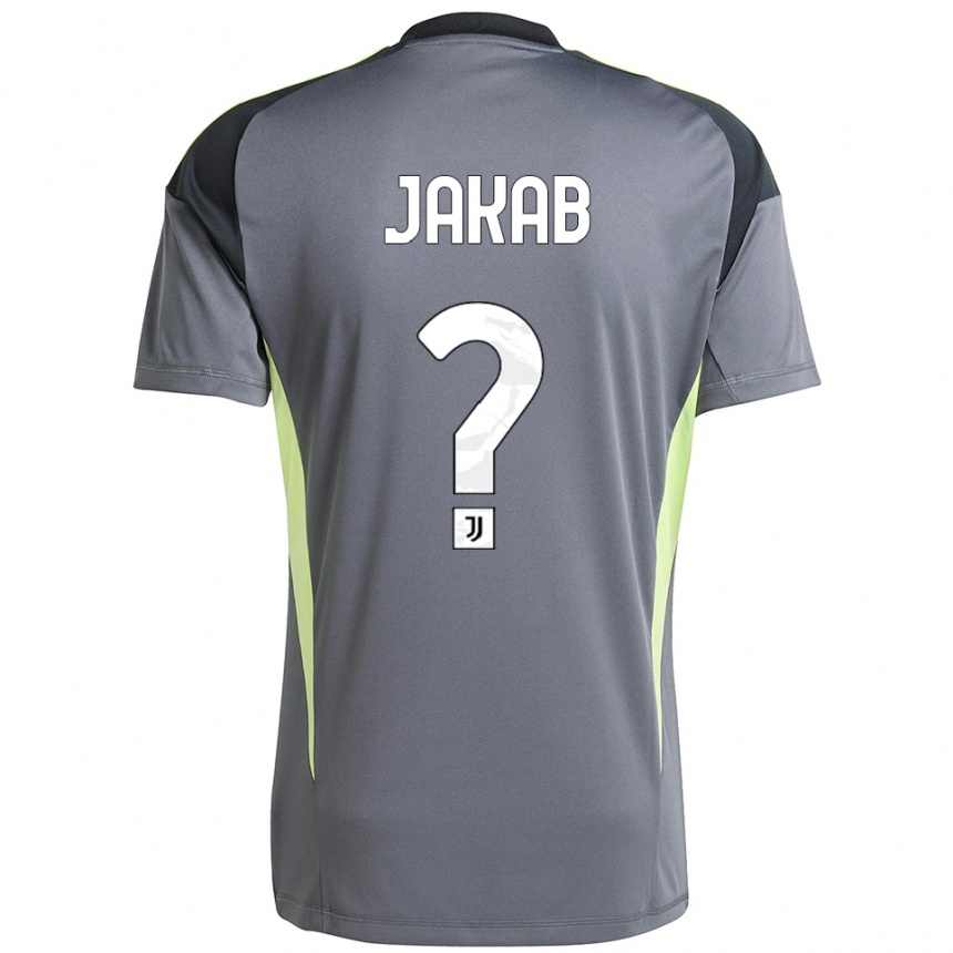 גברים כדורגל מתיאש גשפאר ג׳קאב #0 אפור כהה לבן חולצת שוער 2025/26