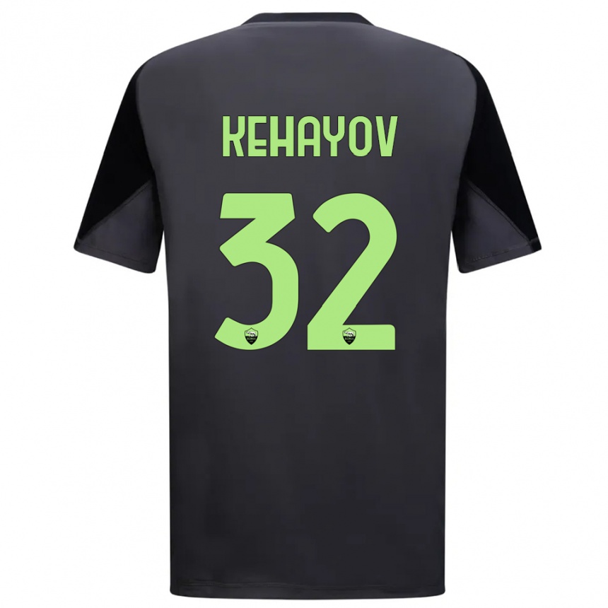 גברים כדורגל אתנאס קהאיוב #32 שחור ירוק בהיר חולצת שוער 2025/26