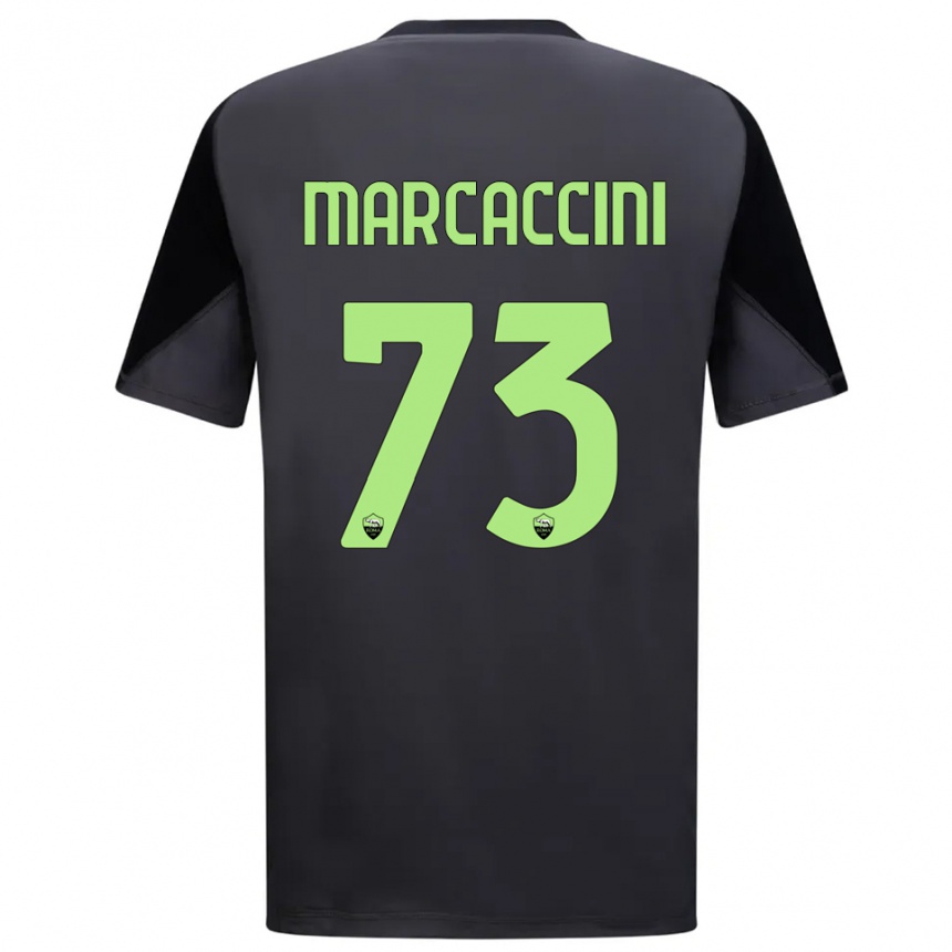 גברים כדורגל אלסיו מרקצ׳יני #73 שחור ירוק בהיר חולצת שוער 2025/26