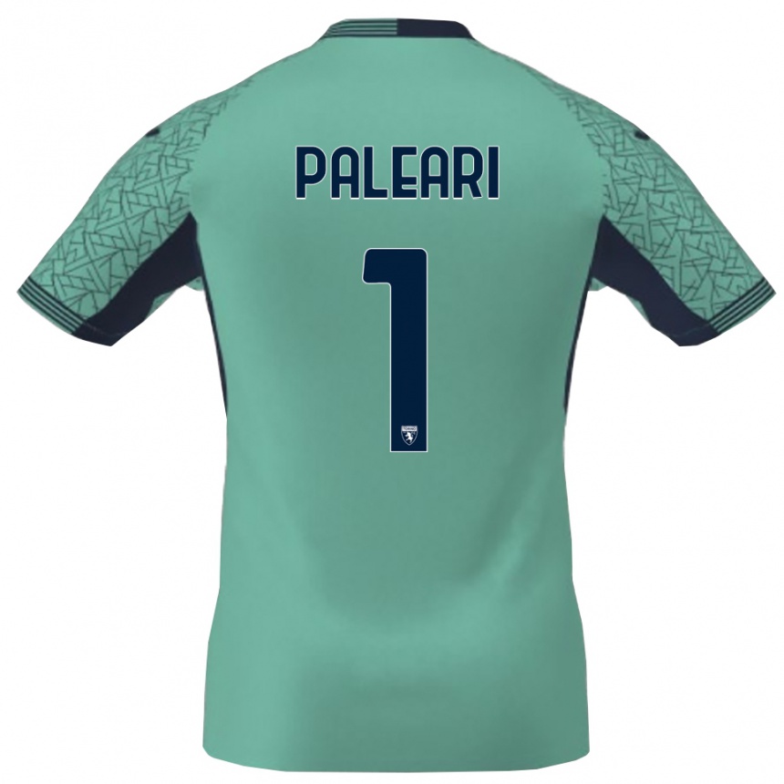 גברים כדורגל Alberto Paleari #1 לגונה כחולה חולצת שוער 2025/26