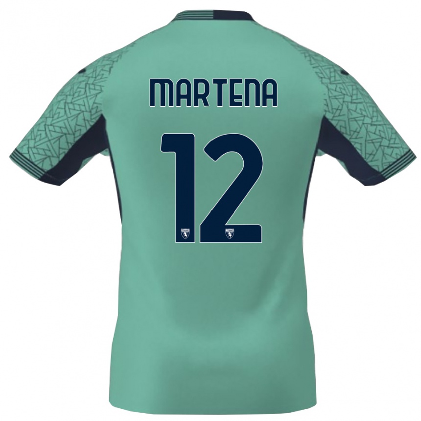 גברים כדורגל Gabriele Martena #12 לגונה כחולה חולצת שוער 2025/26