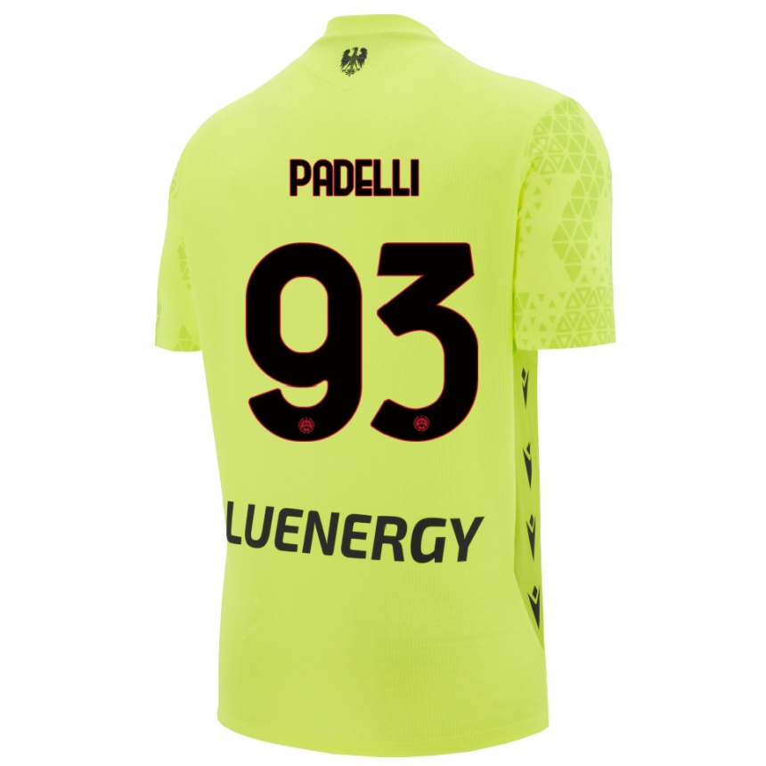 גברים כדורגל דניאל פדלי #93 ירוק צהוב שחור חולצת שוער 2025/26