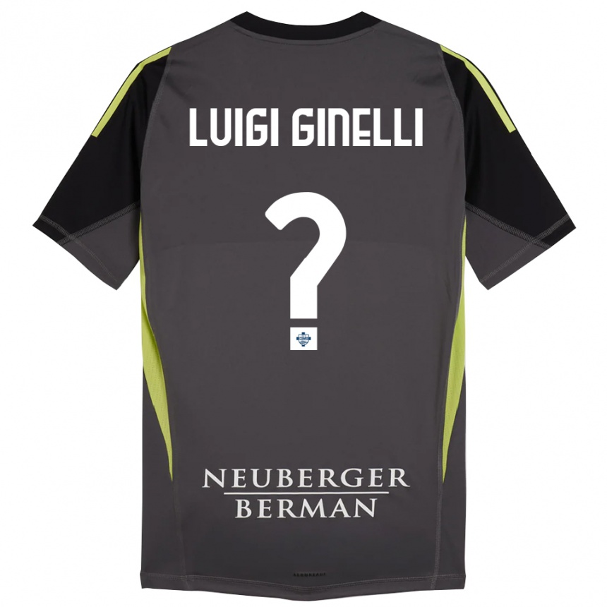 גברים כדורגל לורנזו לואיג׳י ג׳ינלי #0 שחור ירוק בהיר חולצת שוער 2025/26