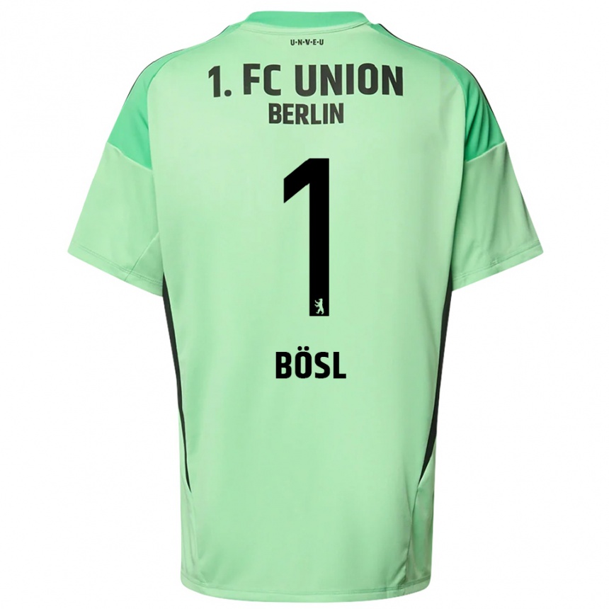 גברים כדורגל קארה בוסל #1 שחור ירוק בהיר חולצת שוער 2025/26