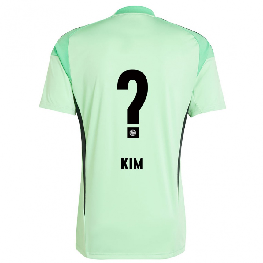 גברים כדורגל Junhyung Kim #0 שחור ירוק בהיר חולצת שוער 2025/26