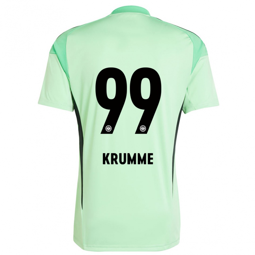 גברים כדורגל יאנה סופי קרום #99 שחור ירוק בהיר חולצת שוער 2025/26