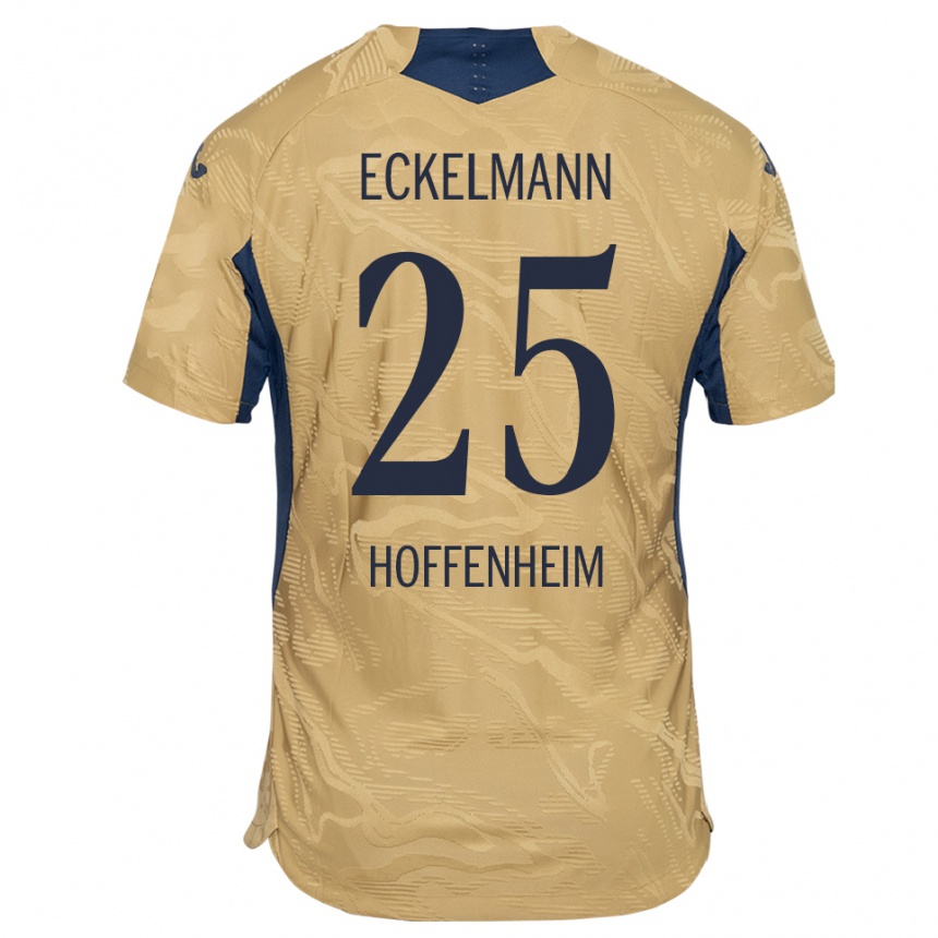 גברים כדורגל Henri Eckelmann #25 שחור שזוף חולצת שוער 2025/26