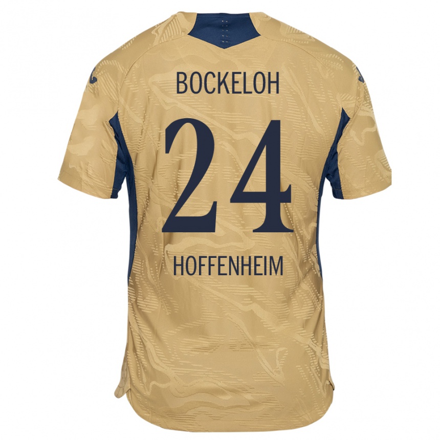 גברים כדורגל Leonhard Bockeloh #24 שחור שזוף חולצת שוער 2025/26