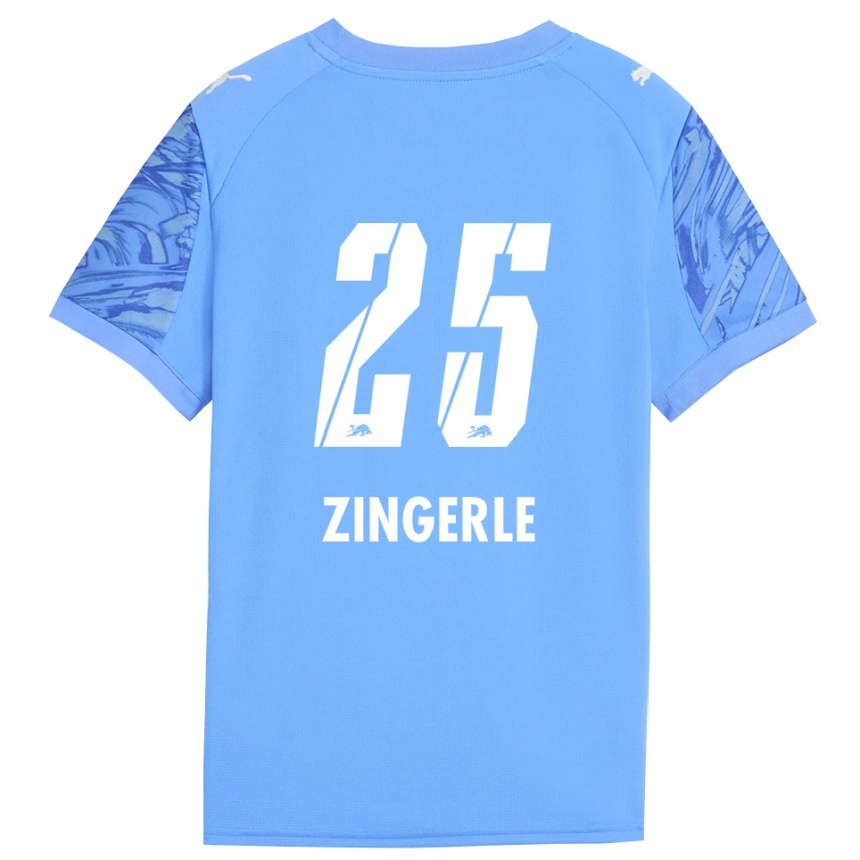 גברים כדורגל לאופולד זינגרל #25 כחול מלכותי אדום חולצת שוער 2025/26