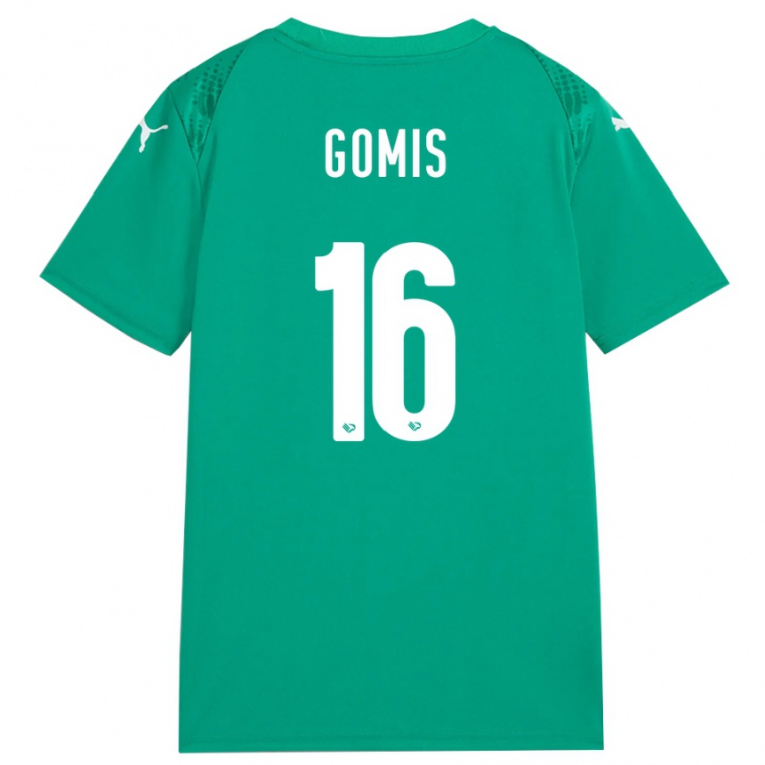 גברים כדורגל אלפרד גומיס #16 לבן ירוק ים חולצת שוער 2025/26