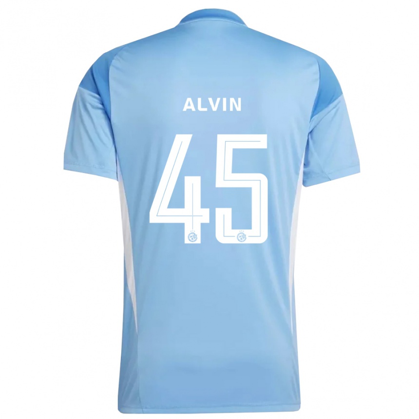 גברים כדורגל גלן אלווין #45 שחור ירוק בהיר חולצת שוער 2025/26