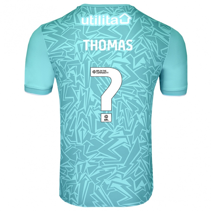 גברים כדורגל Lucas Thomas #0 כחול בהיר חולצת שוער 2025/26